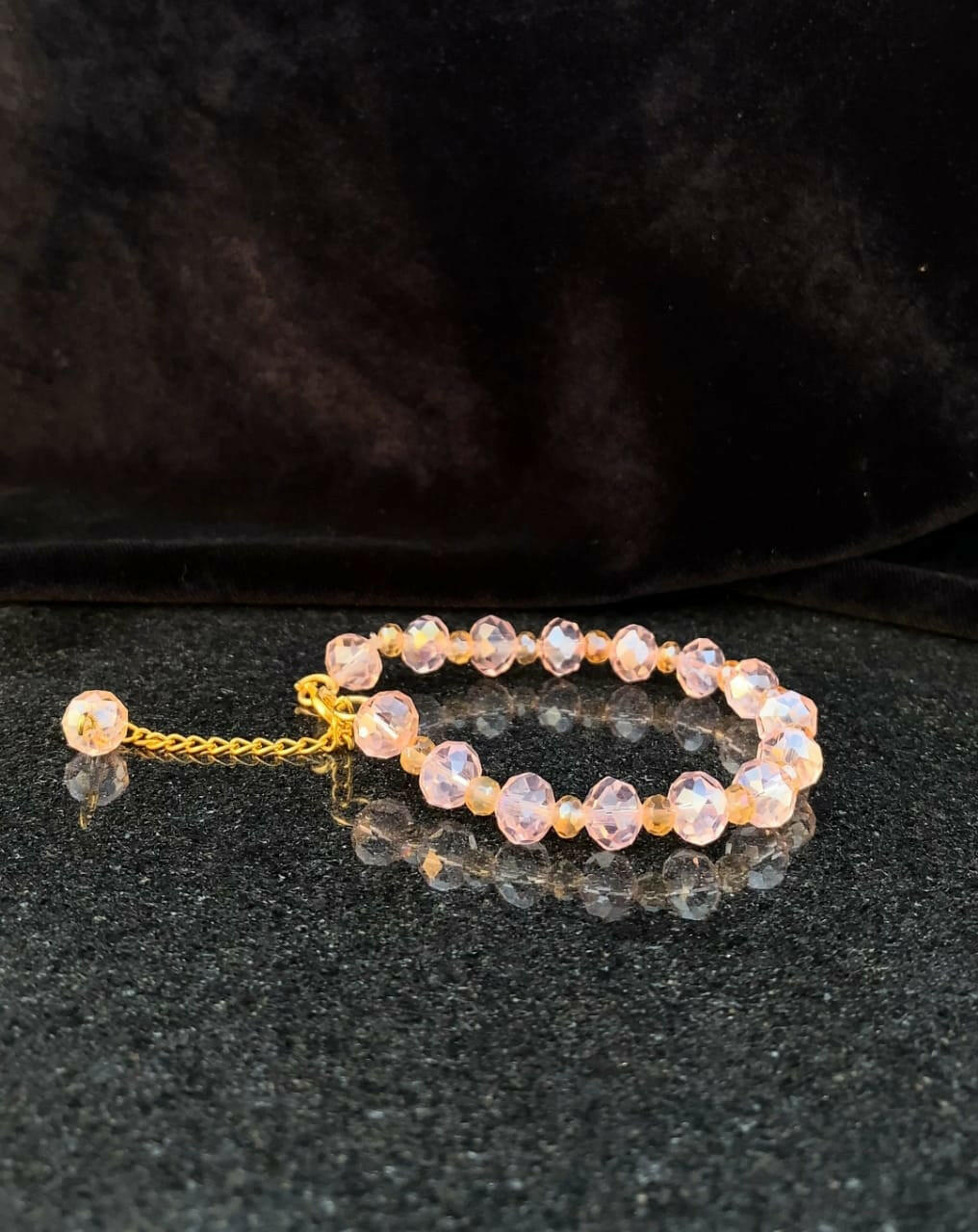 Blush Glow – Pink Crystal Bracelet+ 1 FREE GIFT