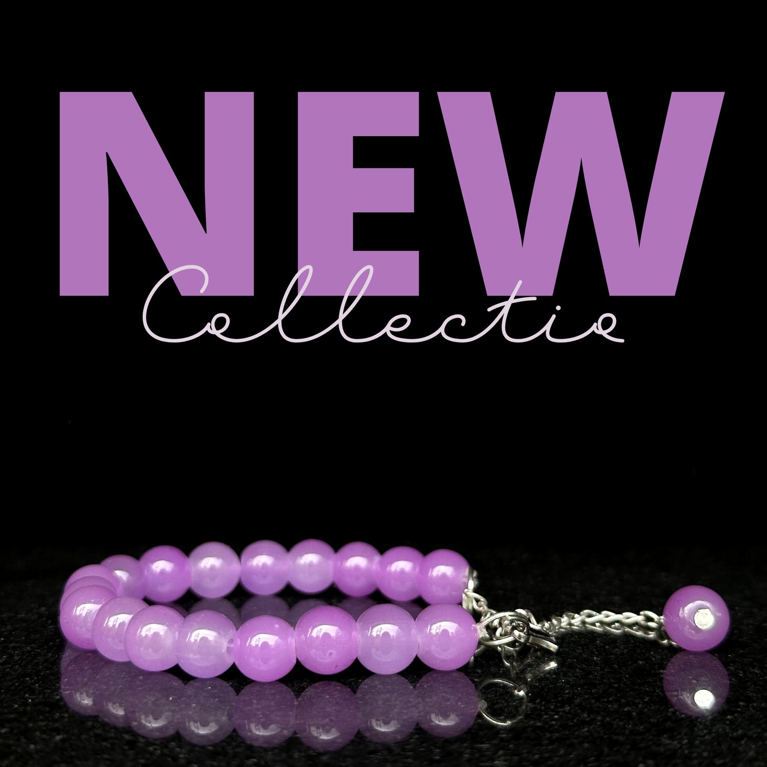 BEADED CHAIN BRACELET