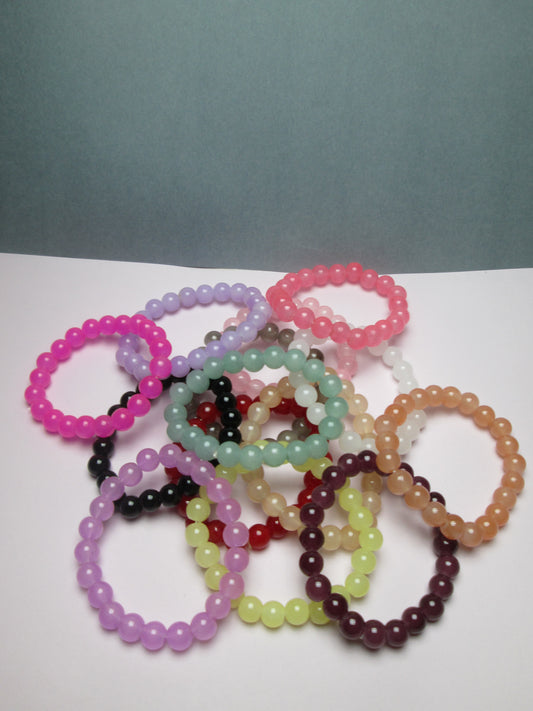Multi Colour  Beaded  Bracelets Set – Pack of 22 | Adjustable & Comfortable | Ideal for Daily Wear & Gifting + 1 FREE GIFT