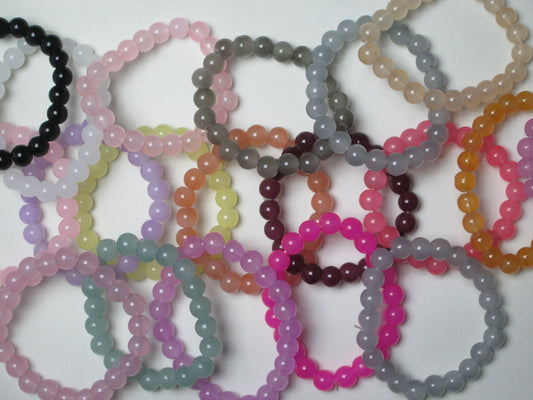 Multi Colour  Beaded  Bracelets Set – Pack of 22 | Adjustable & Comfortable | Ideal for Daily Wear & Gifting + 1 FREE GIFT