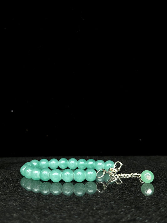 Mint Green Serenity Adjustable Bracelet