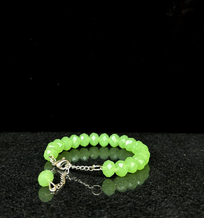 Gemstone Beads Bracelet-Elegant & Adjustable Crystal Jewelry