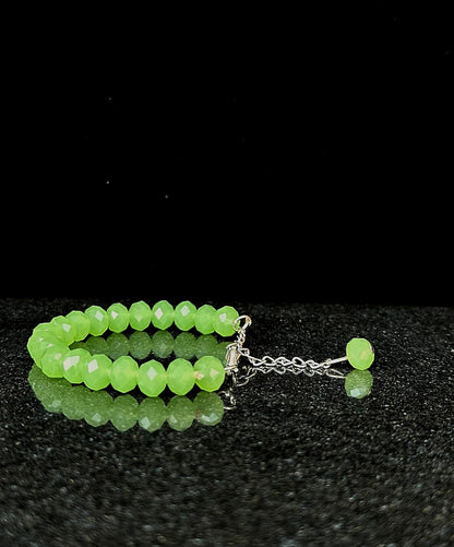 Gemstone Beads Bracelet-Elegant & Adjustable Crystal Jewelry