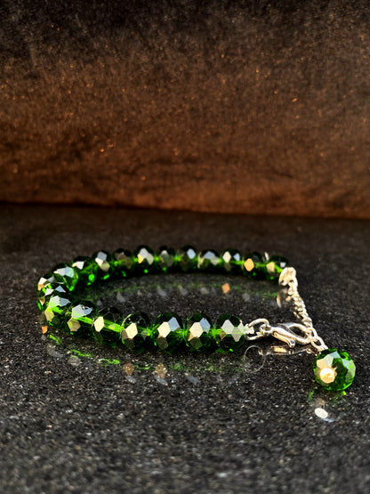 PACK OF CRYSTAL BRACELET IN 12-DIFFERENT COLOURS + 1 FREE GIFT