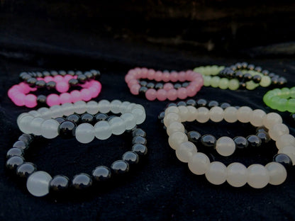 "6 Pair of Adjustable Couple & Friendship Bracelet Set – 12-Piece" + 1 FREE GIFT