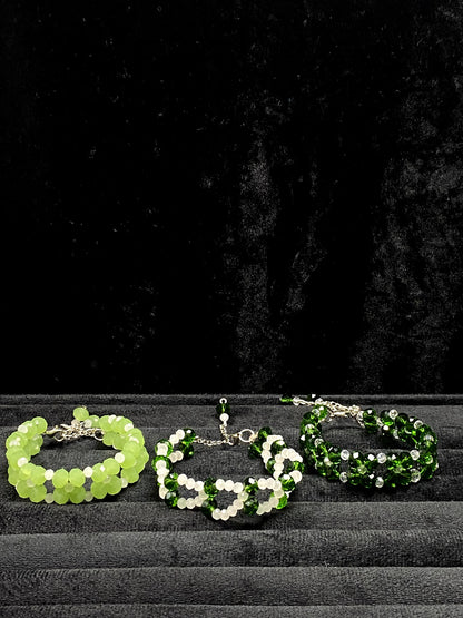 Green Grace Collection – 14 August Special Bracelet Set ( 12 ) Piece + 3 FREE GIFT AND FREE DELIVERY