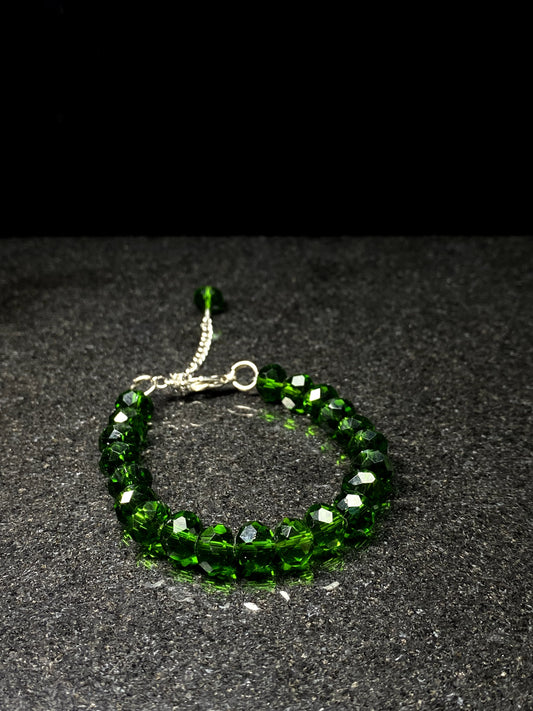 Crystal Accent Adjustable Bracelet + 1 FREE GIFT