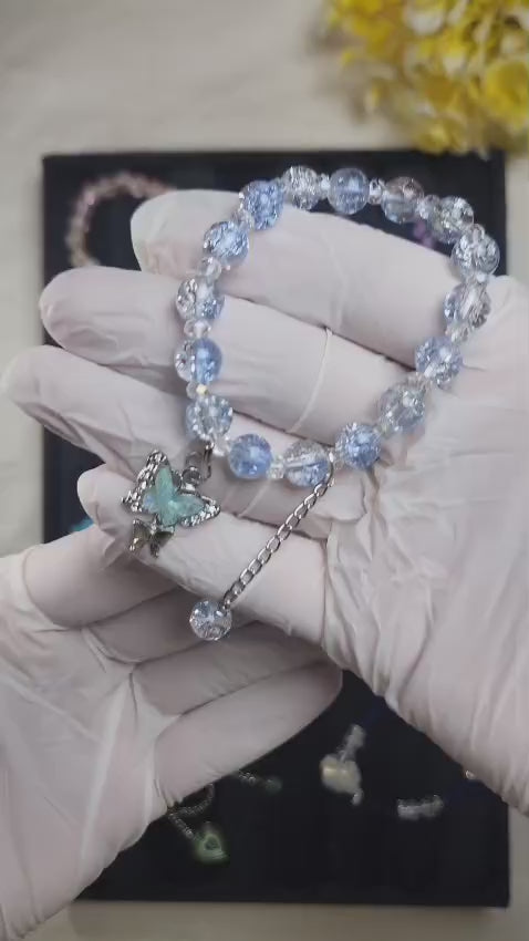 5-Piece Crack Bead Bracelet Collection + 3 FREE GIFTS AND FREE DELIVERY